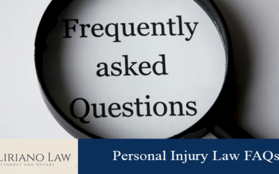 Personal Injury Law FAQs